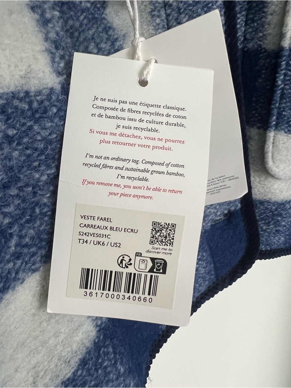 NWT Sezane Farel Jacket - Picture 4 of 6